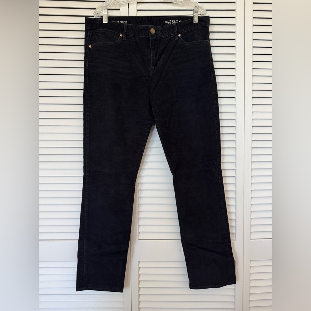 GAP Women's Black Skinny Corduroys